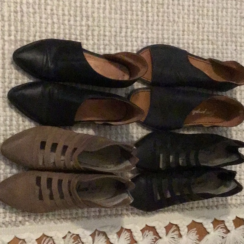 Free People Shoes 4 pairs